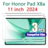 Premium Screen Protector film for Honor Pad X8a 2024 11 Inch 9H Hardness Anti-fall Anti-fingerprint Full HD Tempered Glass Film 1