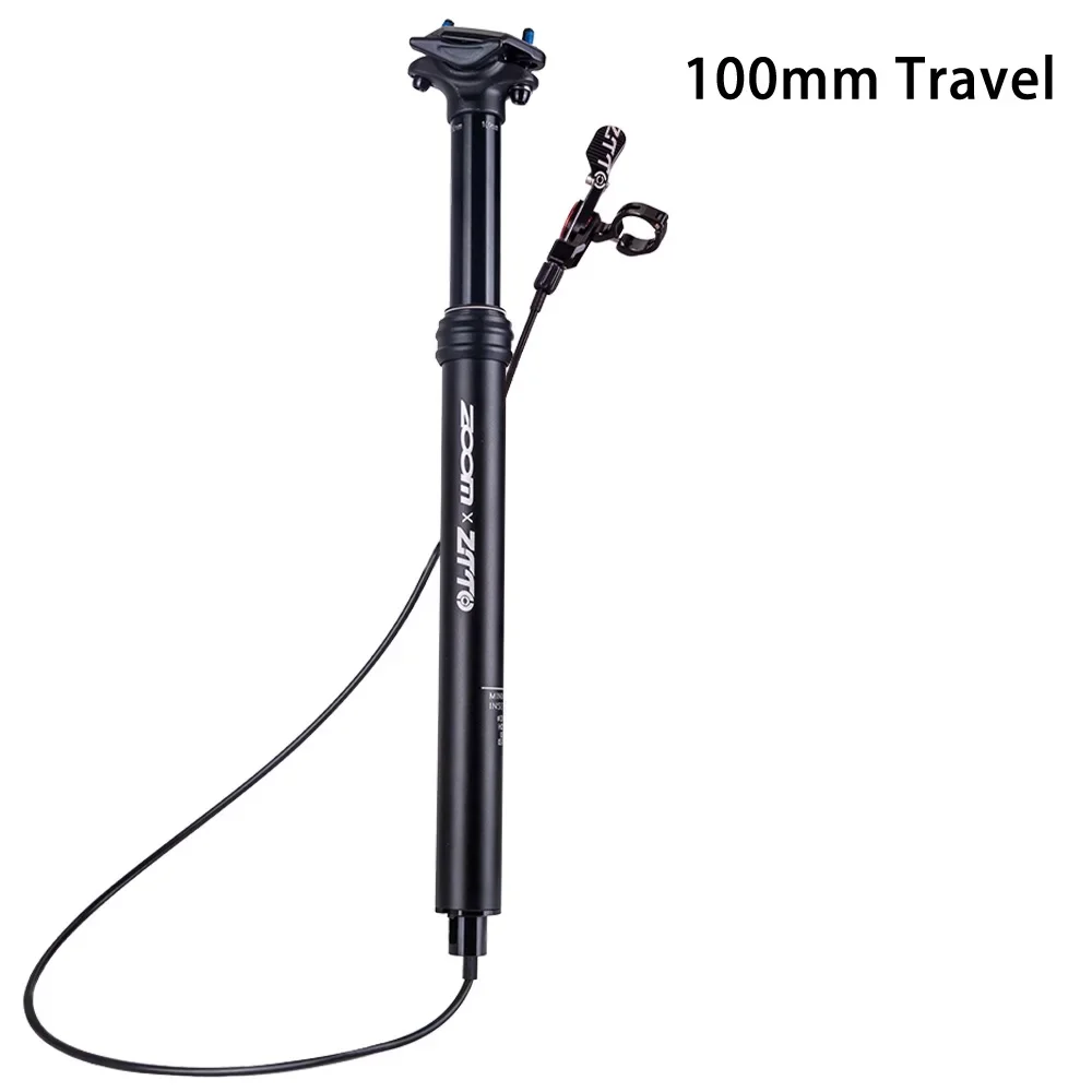 MTB Remote Control Dropper Seatpost Height Adjustable Internal Routing ...