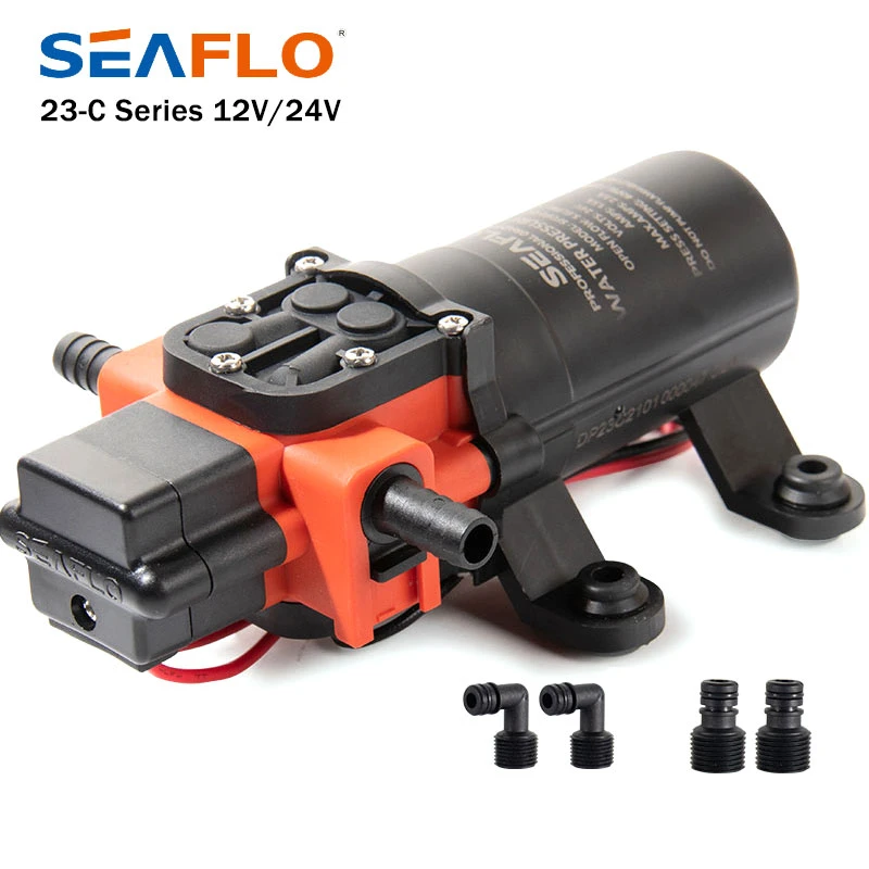SEAFLO Diaphragm Pump DC Marine Pump 12V Water Pump 23C Series