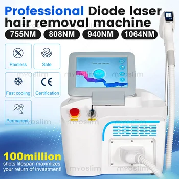 5000W 10Bars 4 Wavelength FAC Hair Removal Laser Machine Semiconductor Water Cooling+air Cooling 808nm Diode Laser Device 1