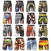 ETHIKA Sexy Men's Underwear Print Boxer Cueca Man Lingerie Men Panties Boxershorts Boxerbriefs Plus Size Boxers Briefs S-XXXL 1
