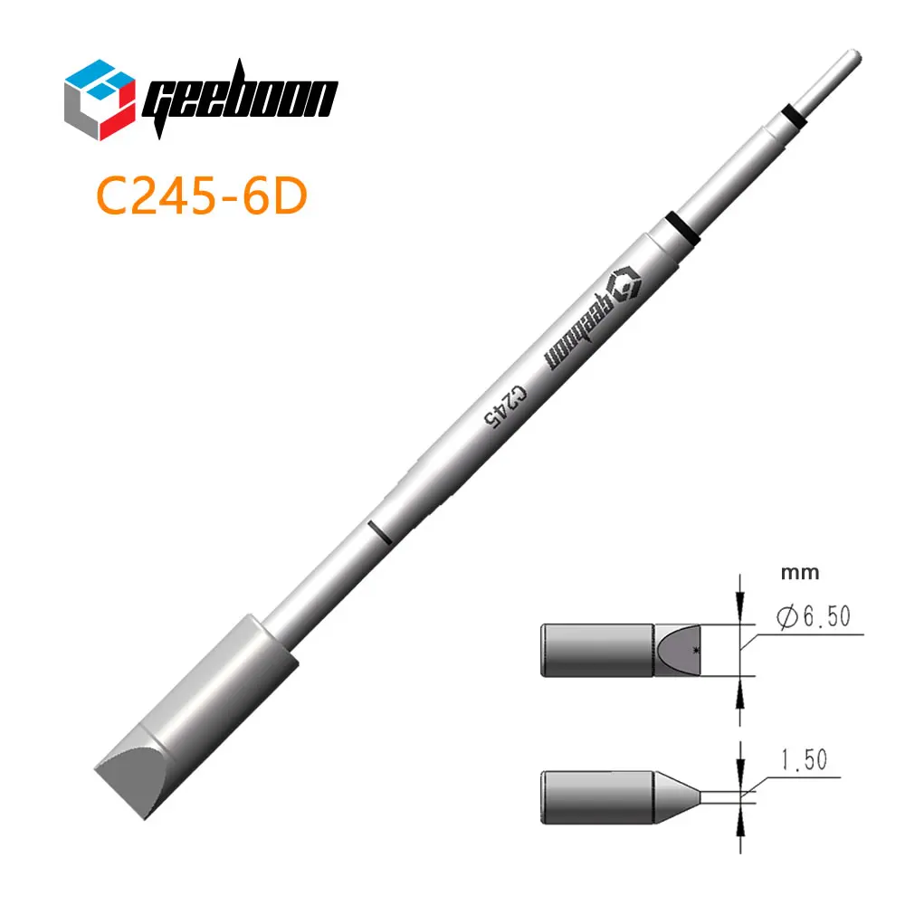 3 Pack Soldering Iron Tips, C245-K J02 C8 Replacement For - View #11