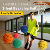 Silent basketball Size 7 Squeezable Mute Bouncing Basketball Indoor Silent Ball Foam Basketball 24cm Bounce Football Sports Toys 1
