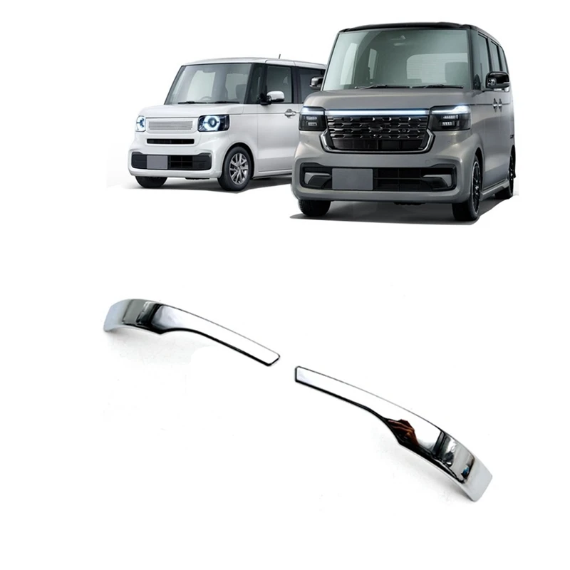 

2PCS Replacement Parts For Honda N-Box JF5 JF6 2023 2024 RHD K-Car Rearview Mirror Cover Cap Trim Strip Exterior Accessories
