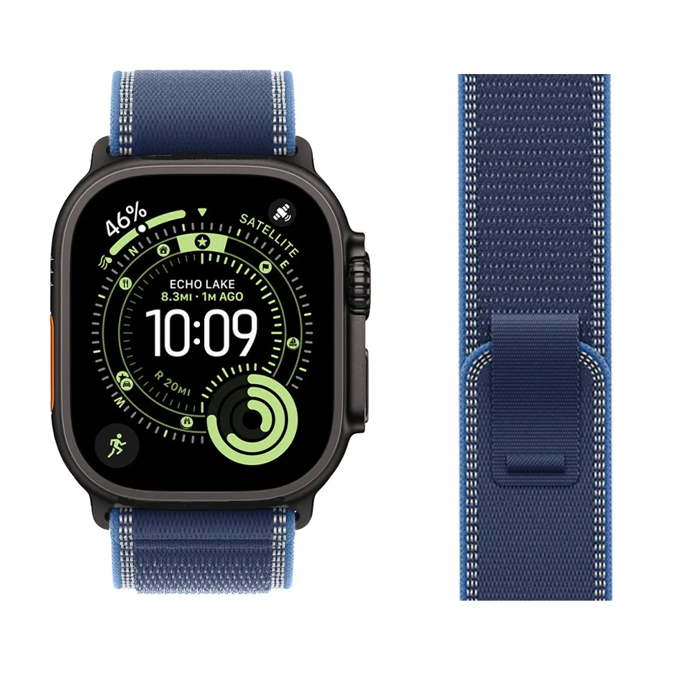 Premium Nylon Trail Loop Strap for Apple Watch Ultra - Versatile and Durable Band for All Series