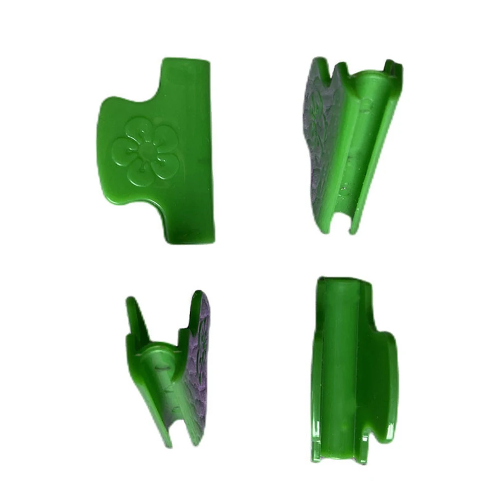 

20pcs Greenhouse Plastic Clamps Clips Plant Stakes Pipe Clamps Garden Clips Green Greenhouse Fixing Tools Fixed Insect Net Film