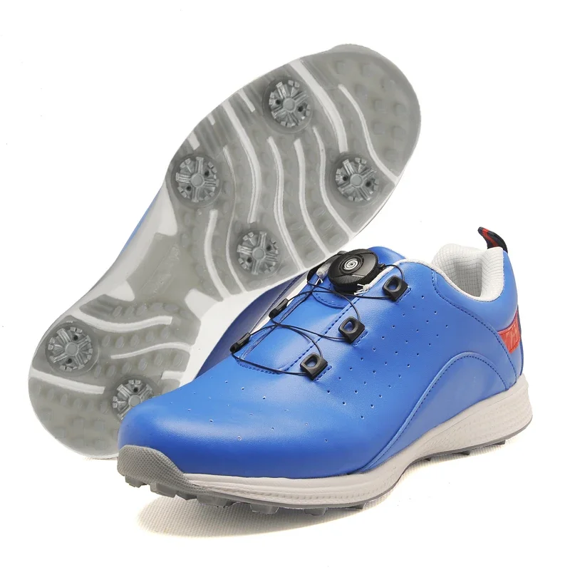 Waterproof Men Golf Shoes Professional Lightweight Golf Sneakers Women Outdoor Running Shoes Casual Sports Golfing Footwear