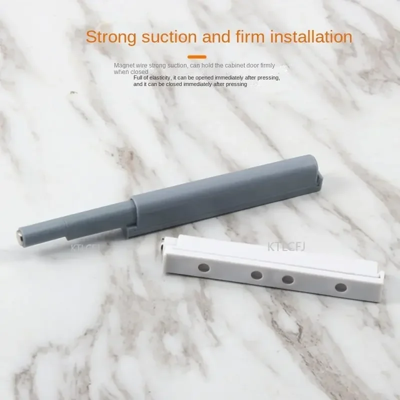 Adjustable Steady Stops Buffer Equipment Plastic Furniture Double Magnetic Closer Push To Open Door Rebounder Cabinet Hardware door closer door stops cabinet door stop cabinet door buffer