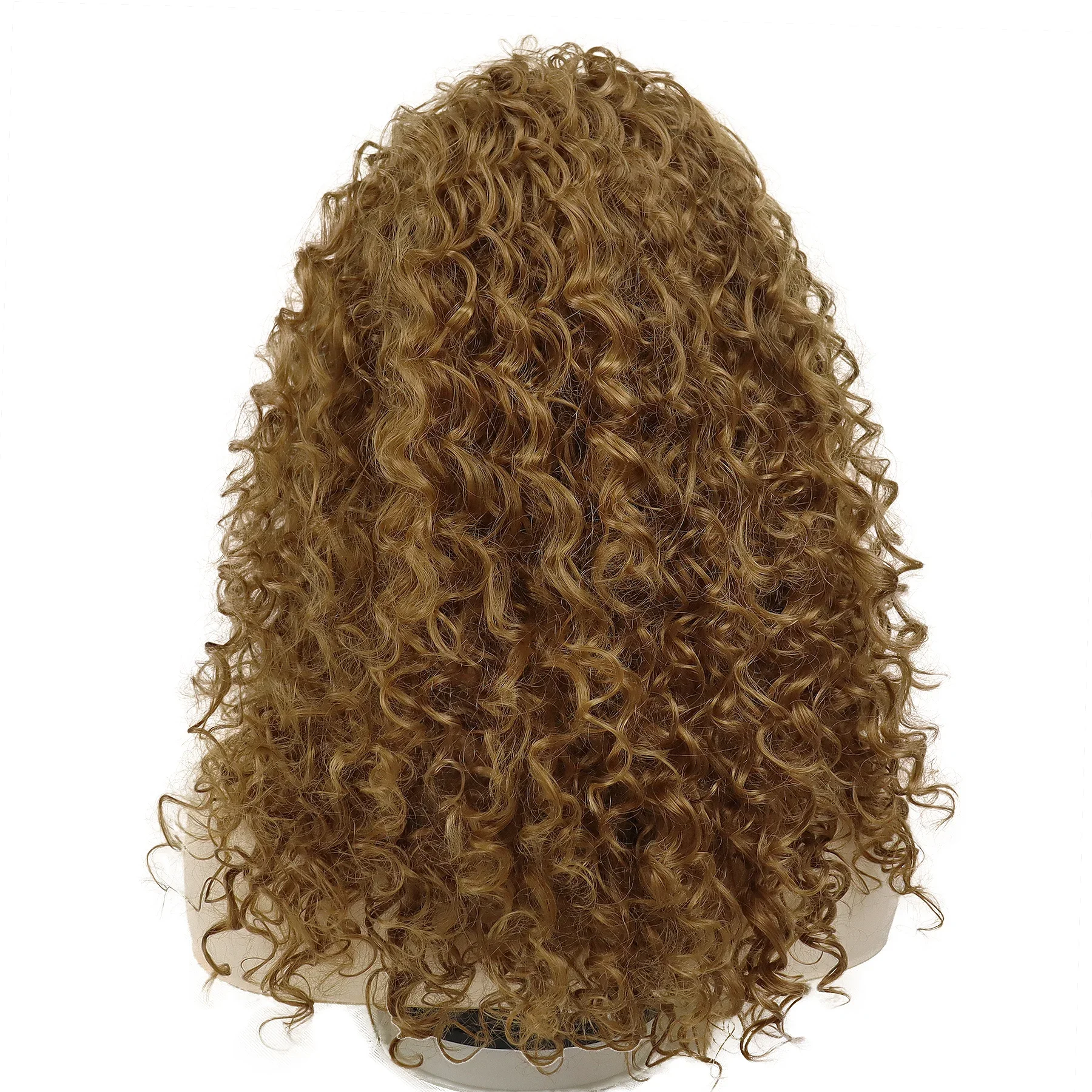 Synthetic Ginger Color Wig Long Curly Wigs for Women Soft Thick Wig Deep Wave Afro Female Hair Costume Party synthetic wig