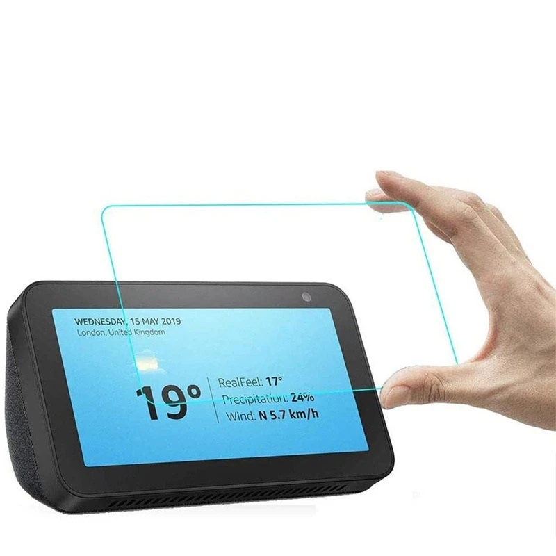 Protetor de Tela de Vidro Temperado para Amazon Echo Show hd Limpar Película Protetora Anti-scratch Tablet 10 Echoshow 5.5 8.0 - Imagem 2