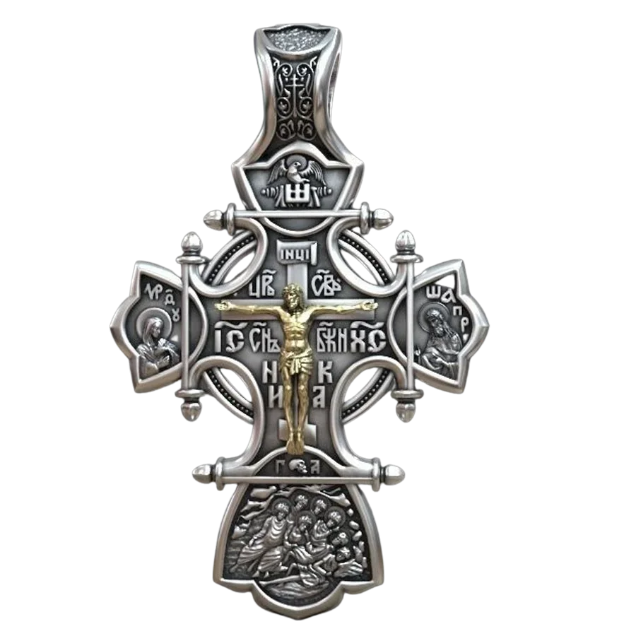 

Подвеска с крестом из серебра 925 пробы, 8 г