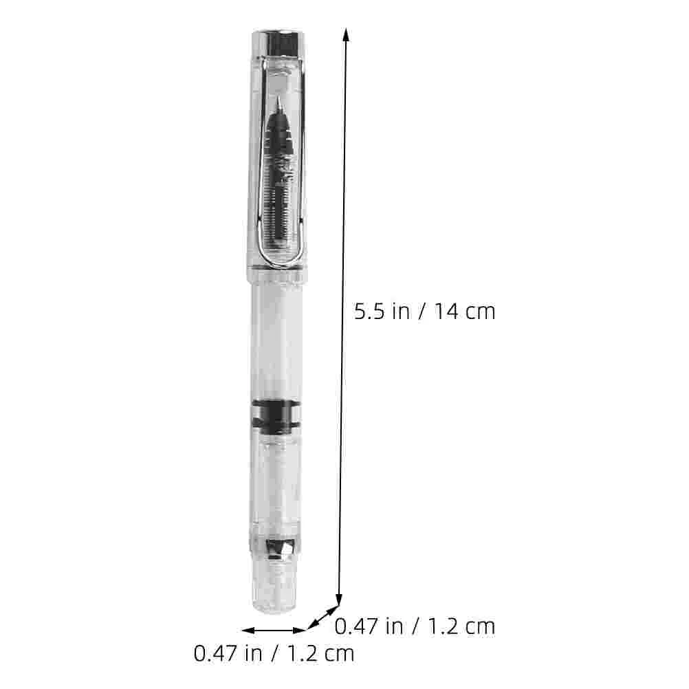 2 Pcs Smooth Writing Pen Portable Ink Pen Calligraphy Pens Ballpoint Pen Gel Pen Writing Supplies Student Stationery Simple Ink - 6