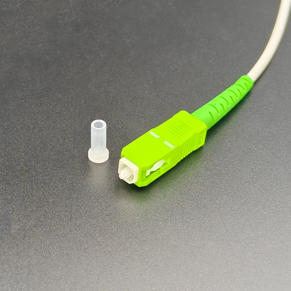 High-Performance Fiber Optic Indoor Cable - SC APC Single Mode, Low Loss Patch Cord