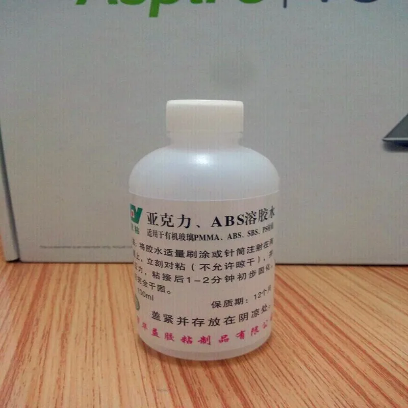 ABS 용해성 접착제, ABS 플라스틱 접착제, 미백 및 빠른 건조
