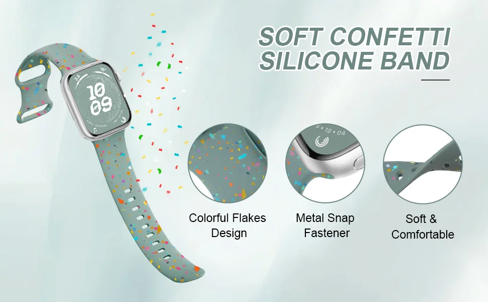 Bracelet Apple Watch Silicone Ado Sport