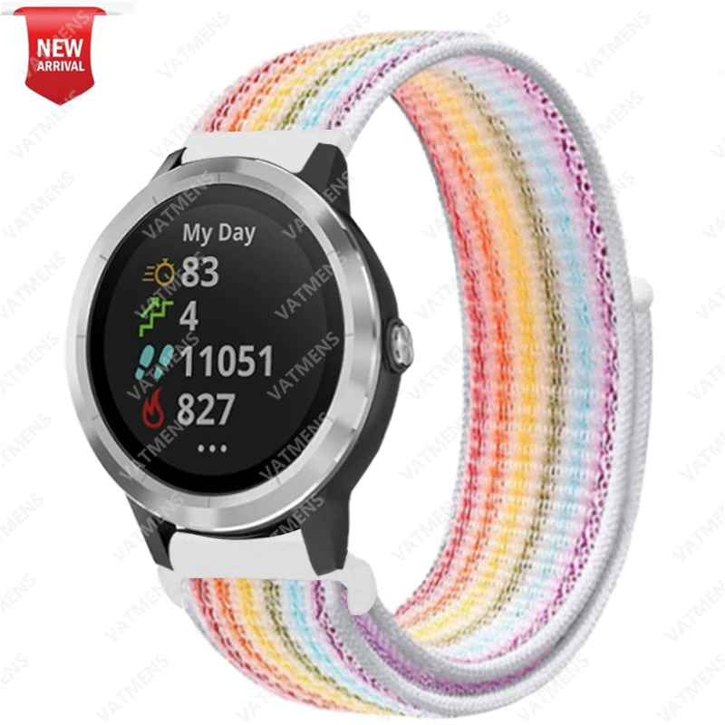 Nylon Smart Watch Band Wristband Bracelet, 20mm/22mm