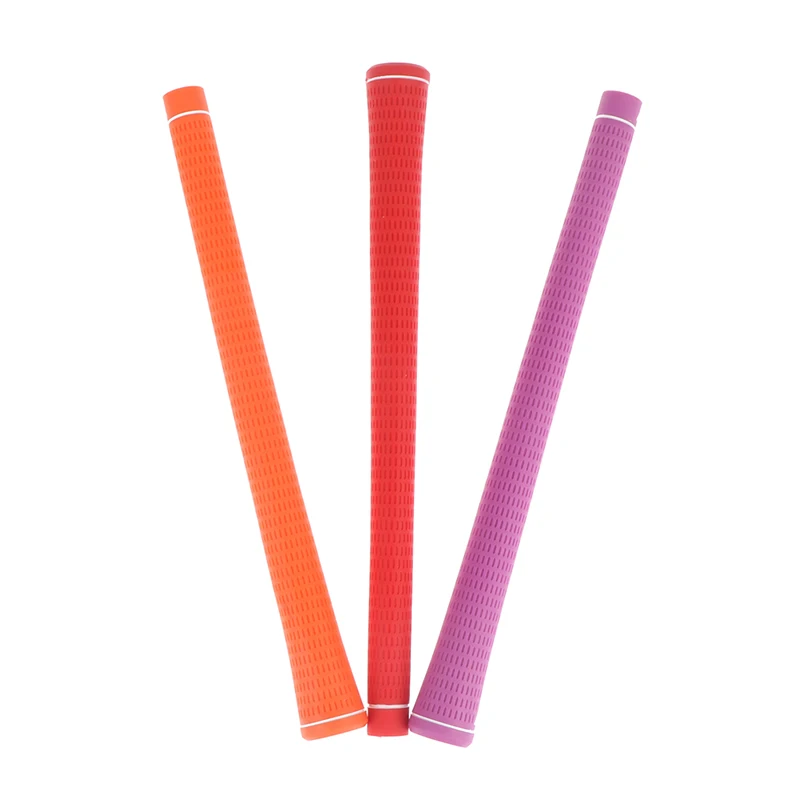 1PC Universal Golf Handle Grip Solid Color Non-Slip Rubber Standard Swing Trainer Golf Club Grips 4