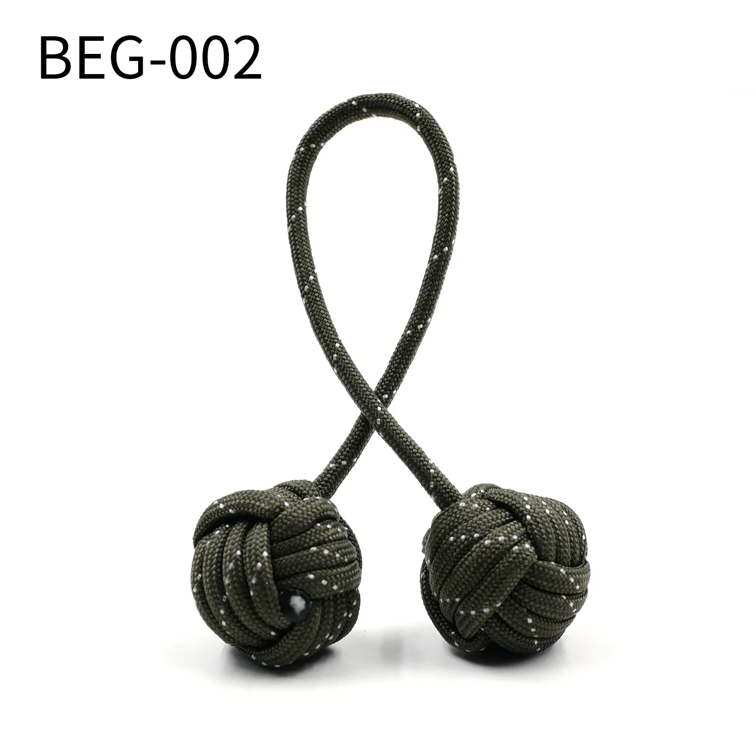 Aluminum Alloy Metal Begleri Fidget Toy Finger Sensory Toy Autism For Children Gift Worry Beads Finger Skill Paracord Stress Toy 4