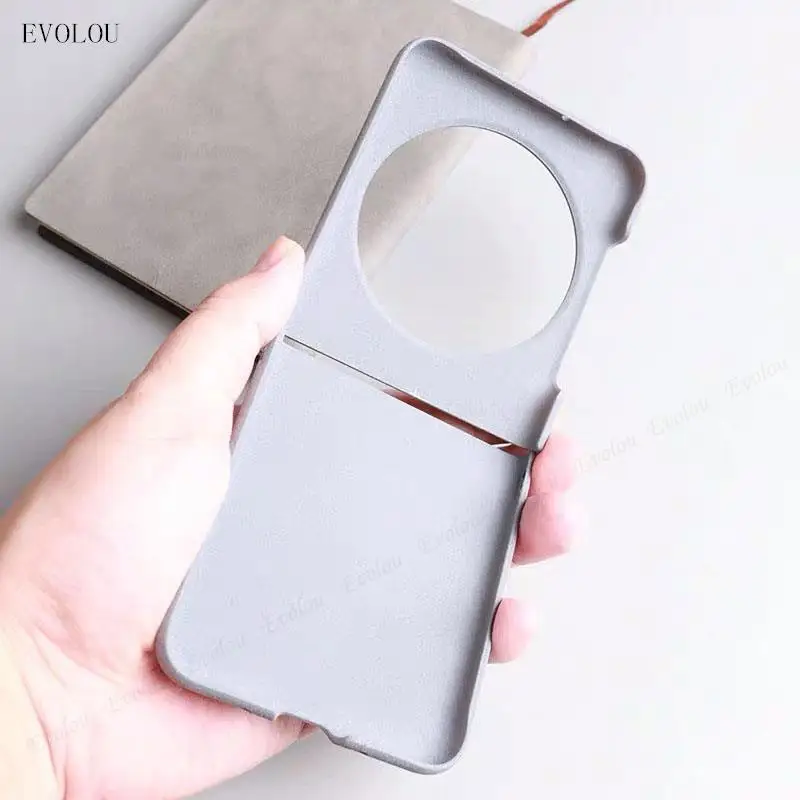 Tecno Phantom V Flip Sandstone Matte Shockproof Ultra-Thin Phone Case