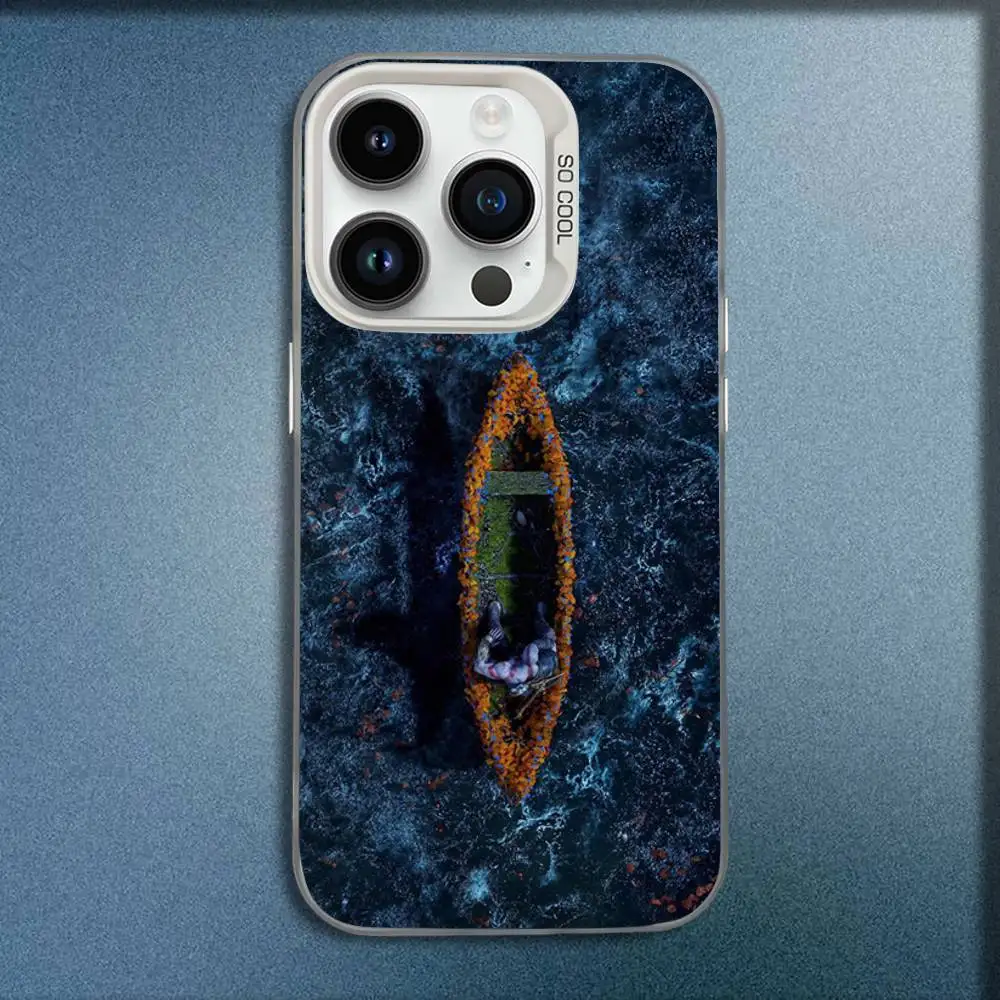 White Candy Matte Shockproof Phone Case - G-God of War K-Kratos Design