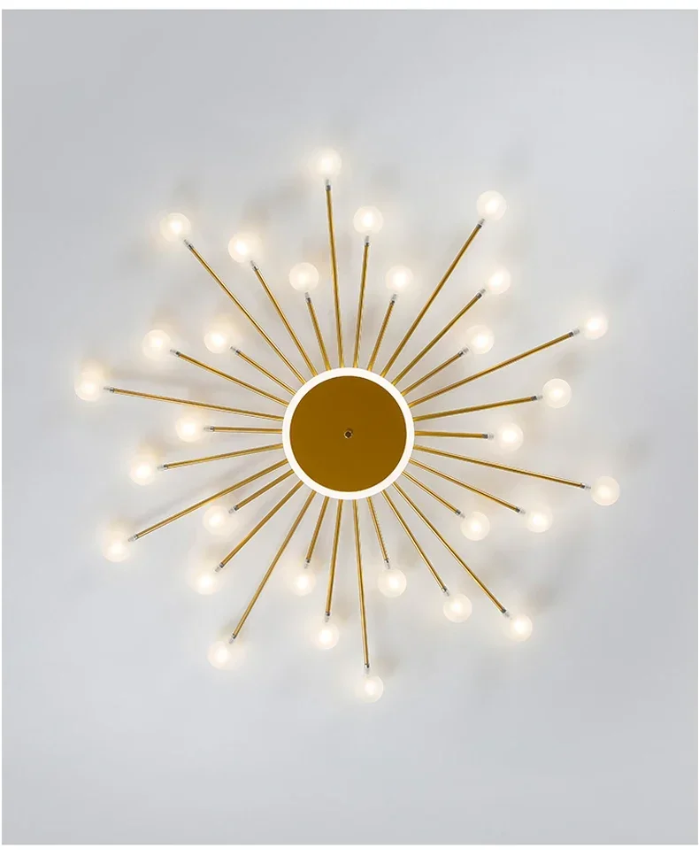 Description Picture 5 of itemModern Glass Ceiling LED Chandeliers Lighting Chandelier for Living Room Bedroom Kitchen Led Light Indoor Lamp Fixture Lights