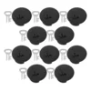 10 Pcs Piggy Bank Lid Plug Coin Cover Stopper Money Saving Replacement Accessories Round Closure for Metal 4