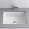 MNO1713BWH Miseno MNO1713RU 19-7/8" Rectangular Undermount Bathroom Sink with Rear Overflow Elegant sink 2