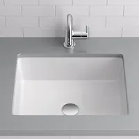 MNO1713BWH Miseno MNO1713RU 19-7/8" Rectangular Undermount Bathroom Sink with Rear Overflow Elegant sink 2