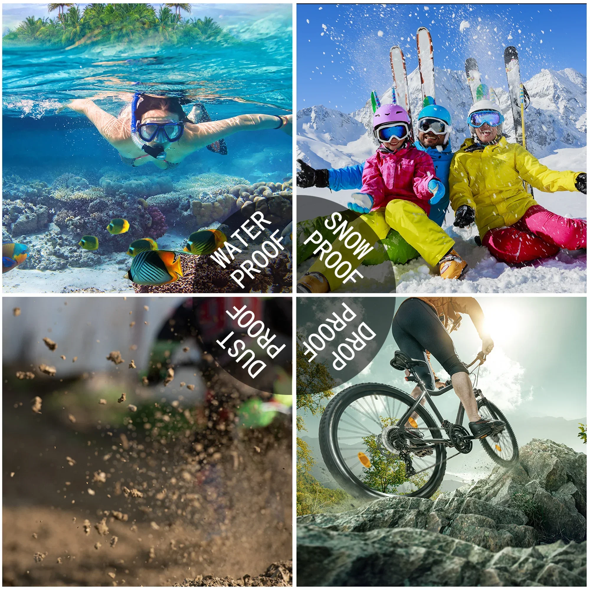 Ultimate IP68 Waterproof Full Body Protective Case with MagSafe for Diving and Underwater Adventures