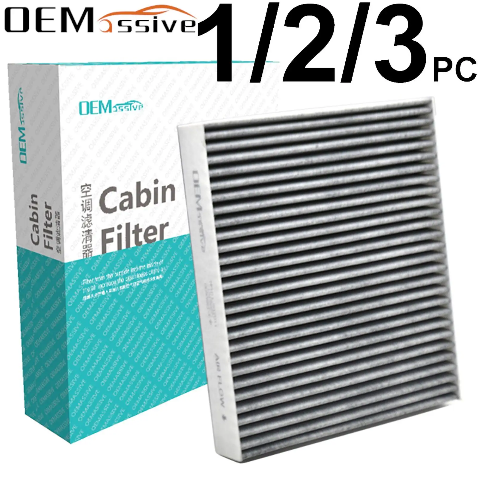 Mann Cabin Filter Element Activated Charcoal For Ford C-Max 1.8 Flex-Fuel 