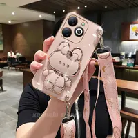 For Infinix Smart 8 7 Hot 40i Tecno Spark 20 Go 2024 2023 Phone Case Plating.jpg