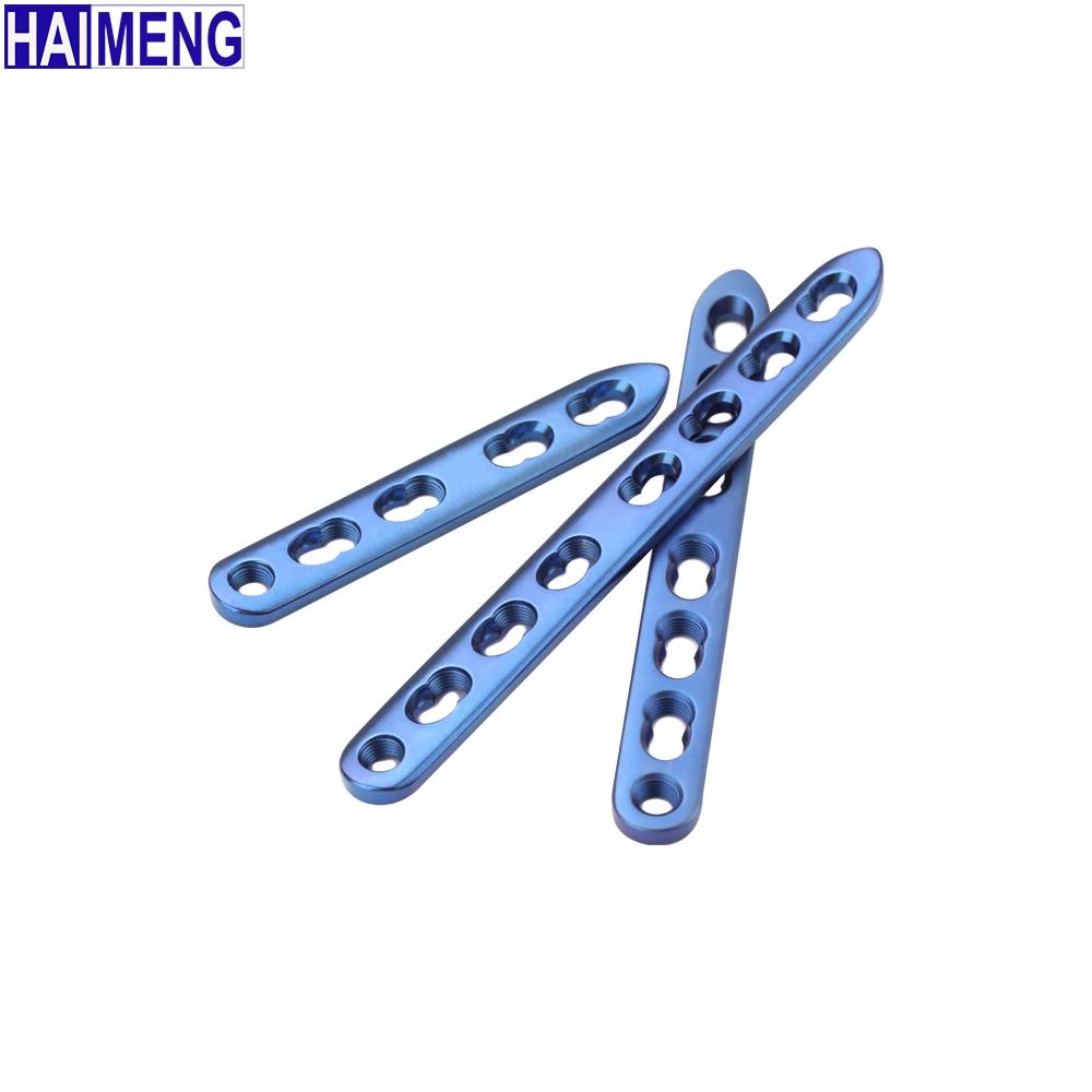 3.5mm Titanium Locking Plate for Mascotas Veterinary Orthopedics Implants Surgical Instruments Pet Products Dog Accessories veterinary surgical instruments orthopedic instruments