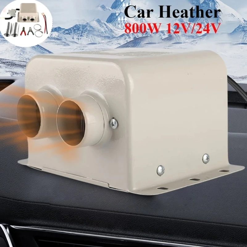 

Portable Adjustable Vehicle Electric Heating Dryer Fan Windshield Defroster