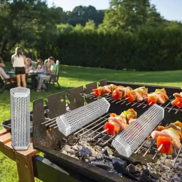 Introducing the BBQ Basket Rolling Grill Basket: Grill Like a Pro!