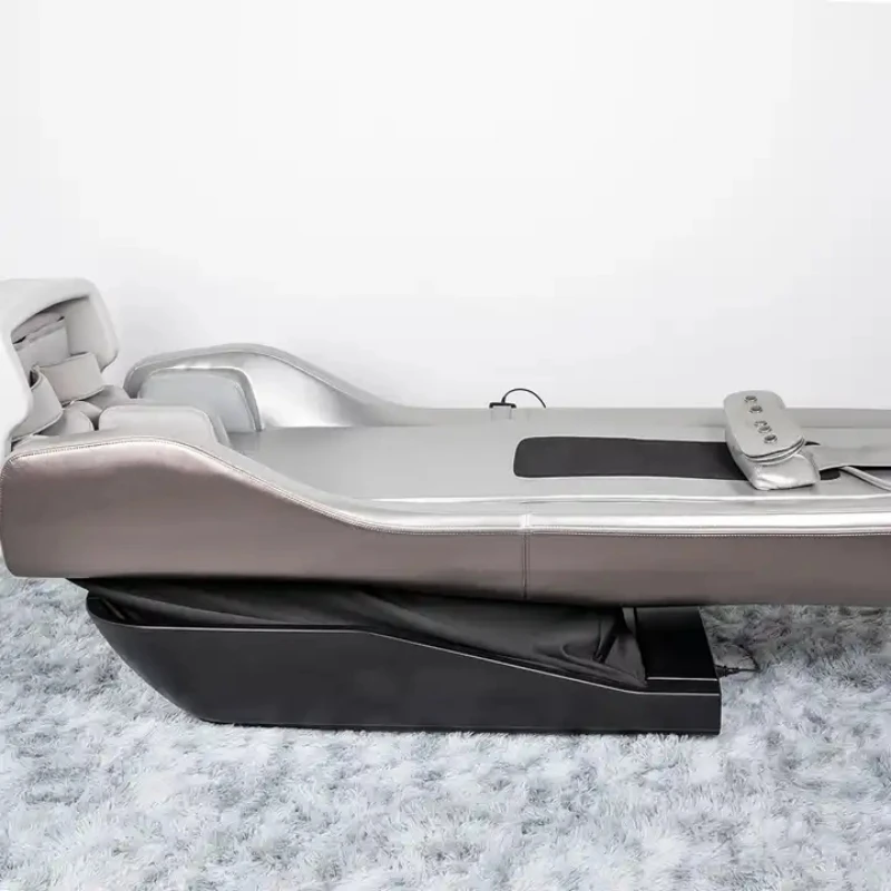 Fully Automatic Massage Bed Chair Spine, Insomnia, Sub-health Help Improve Sensory Stimulation Heating Sound Vibration Traction