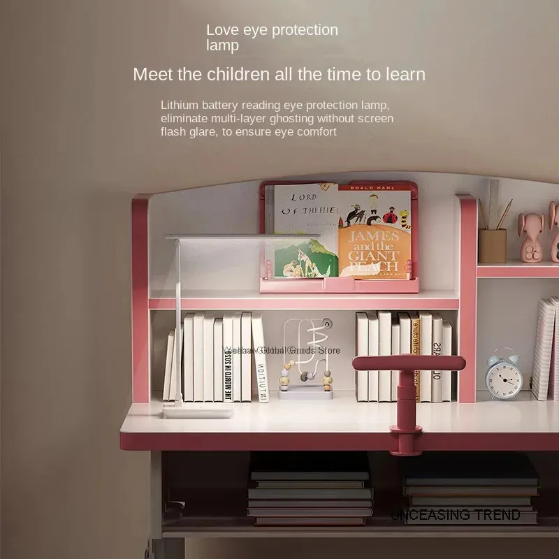 Study Table Home Bedroom Boys And Girls Writing Table Book Chair Set Primary School Children's Desk Lifting Desk New