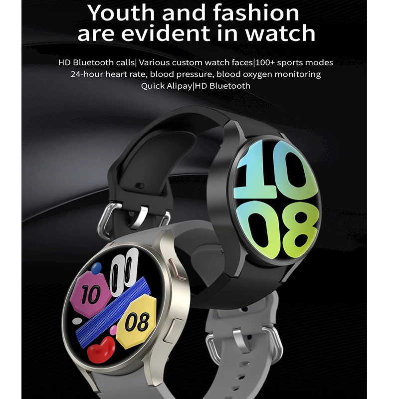 M10 Ʈ ġ 6  , NFC GPS   ƮĿ, 360*360 HD ȭ,  Ʈġ  ȭ, 1.39 ġ