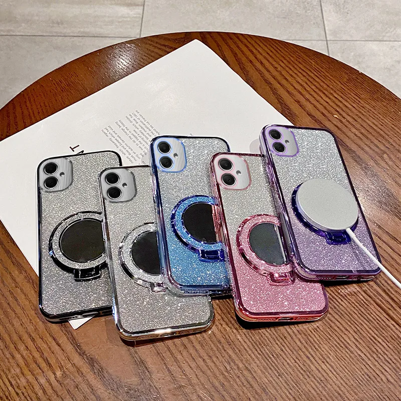 Luxury Glitter Mirror Bling Shockproof Soft Case Cover