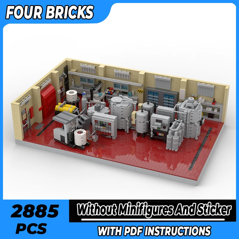 

Popular Movie Series Model Moc Building Bricks Science Superlab Technology Modular Blocks Gifts Christmas Toys DIY Sets Assembly