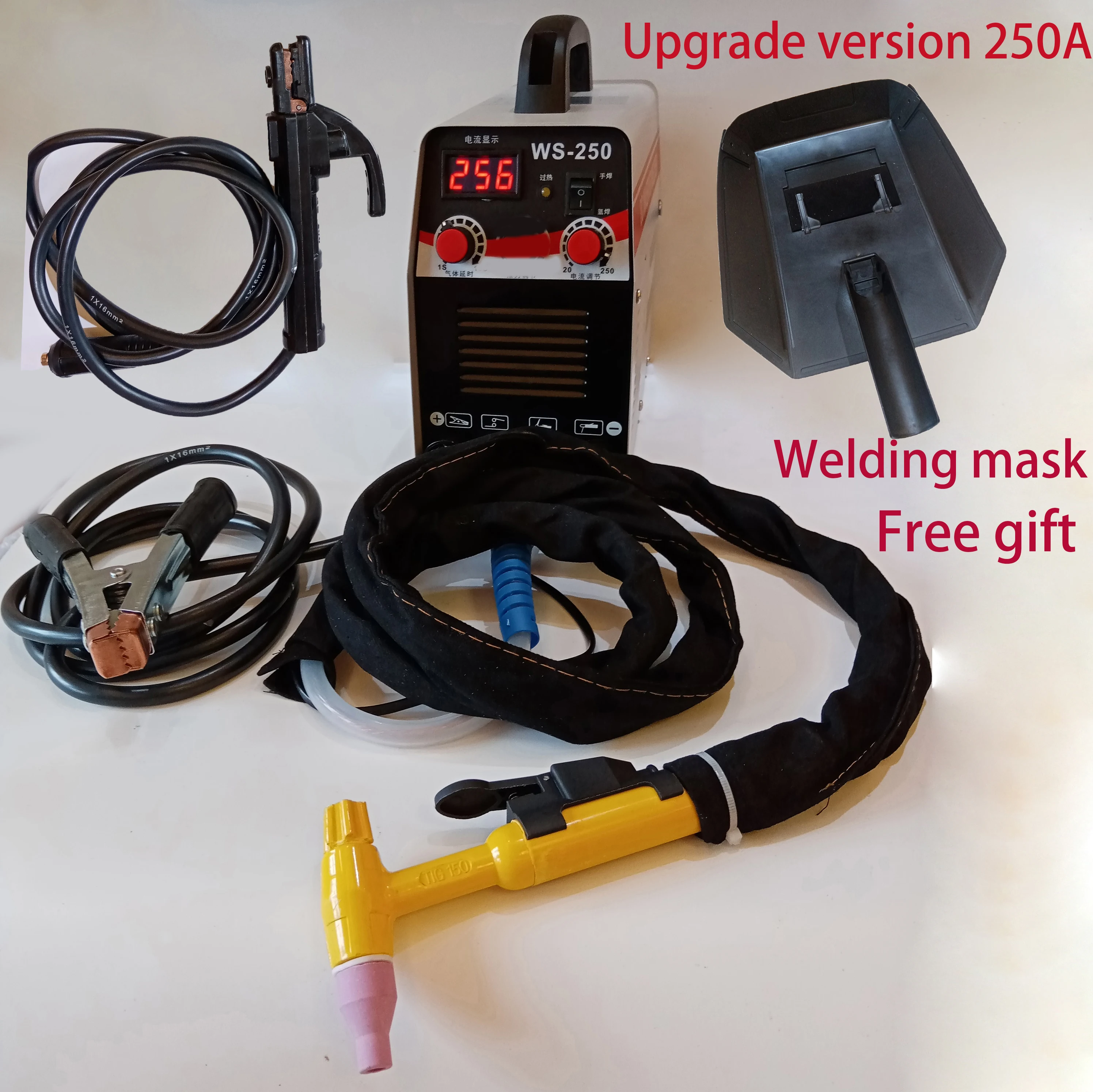 Tig Welding Machines Pulse Welding DC Pulse Argon Arc MMA Welder Semi-Automatic Machine 250A