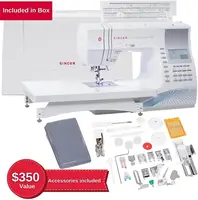 Singer Quantum Stylist 9960 Computerized Sewing & Quilting Machine With Extension Table, Hard Carrying Case & Accessory Kit | 2
