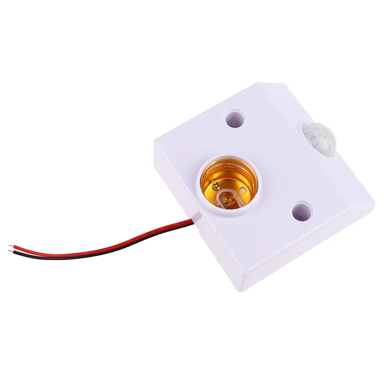 Lampholder Nut Socket With PIR Motion Sensing Switch AC 90V-250V lamp holder lamp bulb holder