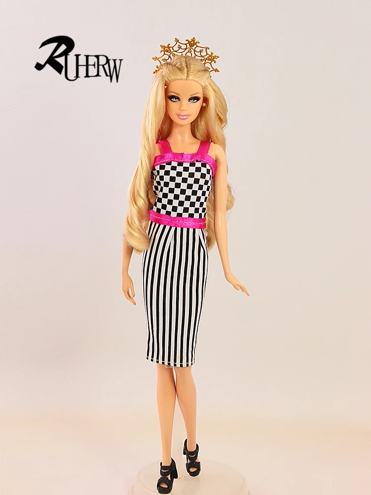 1 Pcs Doll Dress Fashion Clothes For Barbie Doll Dress Baby Girl Birthday Present For Kids