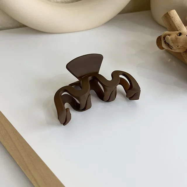 1 pz caffè coreano nero grandi artigli dei capelli forcine in acrilico barrette fermagli per capelli granchio copricapi per le donne accessori per capelli ragazze_voghion.com