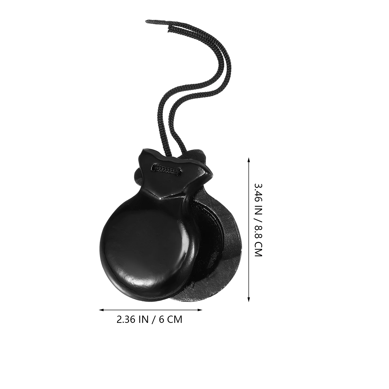 Allegro Wooden Spanish Castanets Black Toddler Adult Toy Music Instruments Percussion flamenco castanets