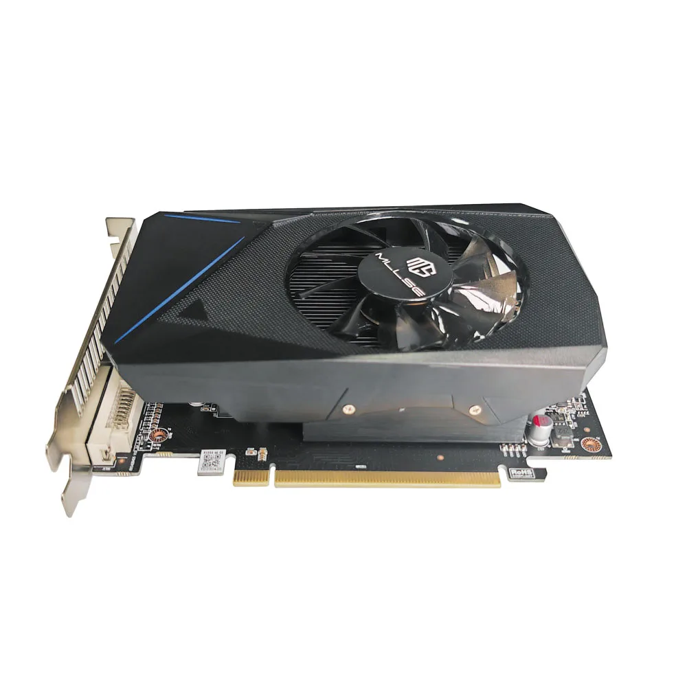 MLLSE Placa de Video AMD Radeon RX 550 4GB Graphics Card GDDR5 128-bit PCI-E 3.0 x8 HD DirectX 12 Lexa GPU PC Gamer Видеокарта