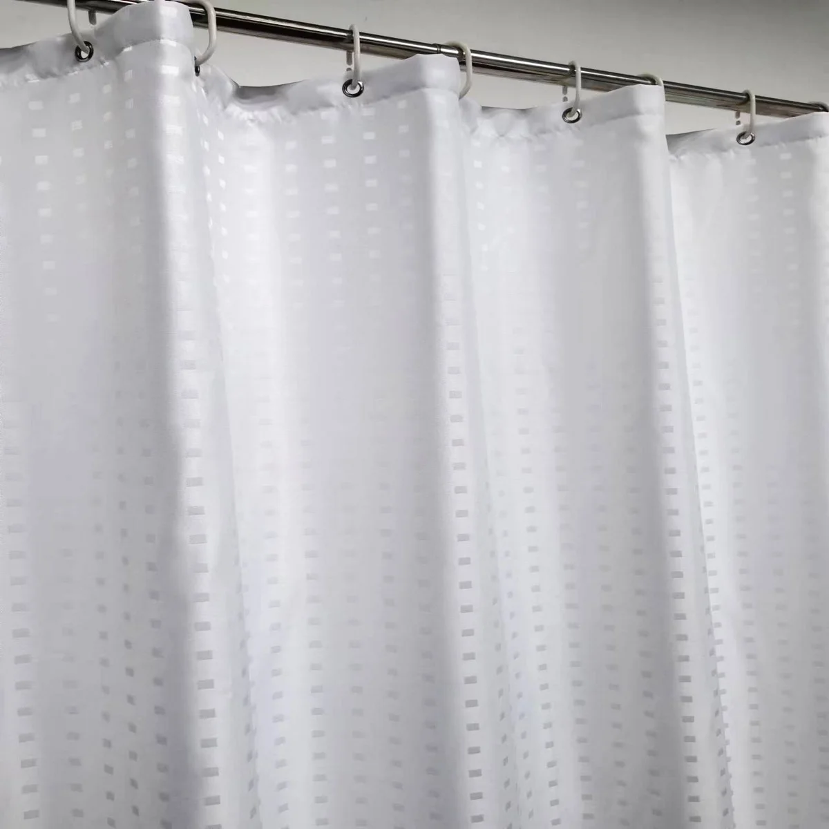 Minghe Polyester Shower Curtain Water Repellent Cloth Bathroom Shower Curtain Hotel Fabric Liner shower curtains