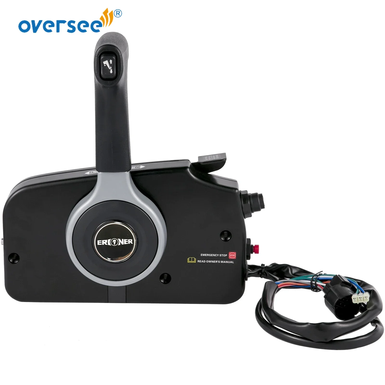 Oversee Remote Control Box Push 67200-93J50 For Suzuki Outboard Motor Single Handle