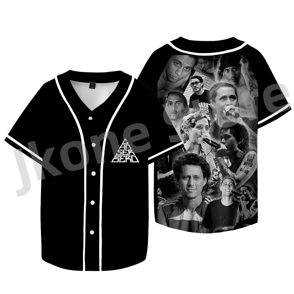 

Canserbero Baseball T-shirts Muerte Album Merch Women/Men Fashion Casual Short Sleeve Tee
