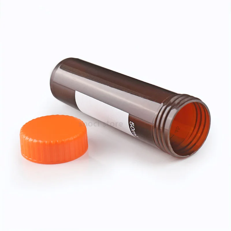 Experimental Brown Centrifuge Tube Dark EP Plastic 0.5ml 1.5ml 2ml 10ml 15ml 50ml 50 ~ 1000pcs plastic test tubes centrifuge tube